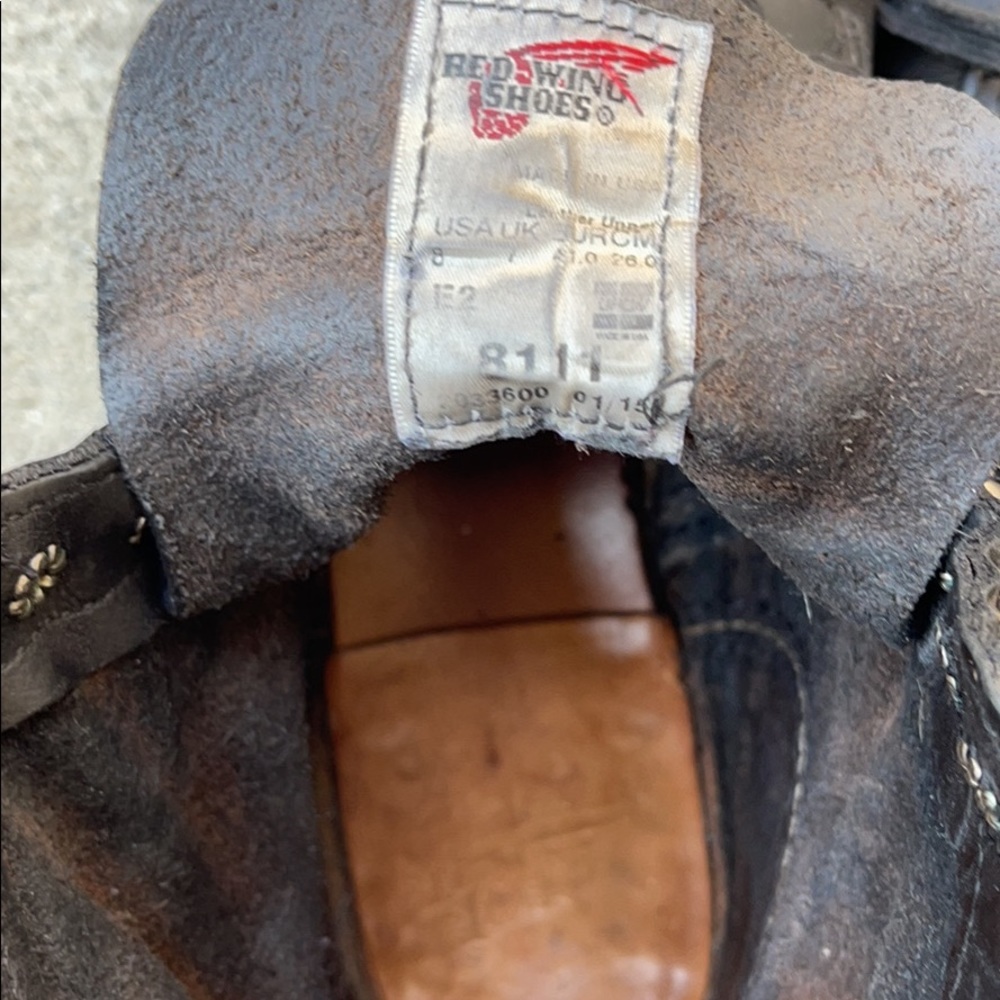 Black Leather Men's Boots - Picture 7 of 7